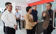 区领导走访调研马陆镇重点外贸企业